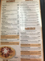 Guadalajara Mexican Aberdeen, Sd menu
