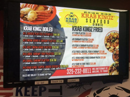 Krab Kingz Seafood food