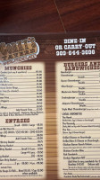 Corky's Beal City Tavern menu