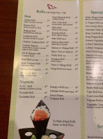 New City Sushi menu