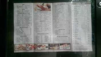 Meng's Pan-asian menu