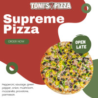 Toni's Pizza food