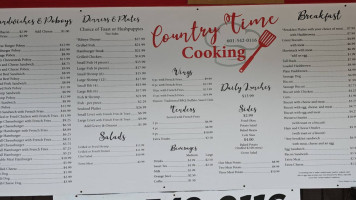 Sandra's Southern Cooking Bbq menu
