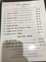 China menu