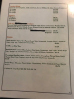 Orange Tree Inn menu