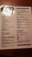 Broadway menu