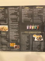 Phan-shin Chinese menu
