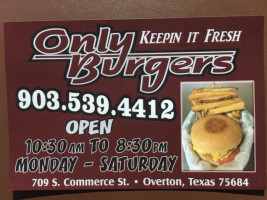 Only Burgers food