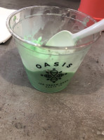 Oasis Ice Cream Shop food