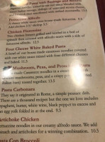 Salvatore's Fresh Italiano menu