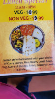 Clay Oven Indian Cuisine menu
