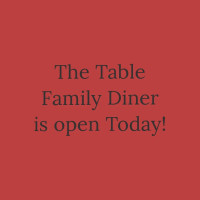 The Table Family Diner inside