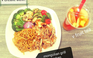 V Create Bowl Poke Mongolian Grill menu