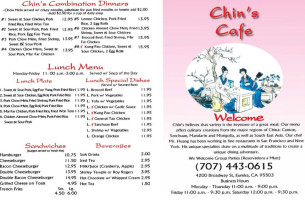 Chin's Cafe & Motel food