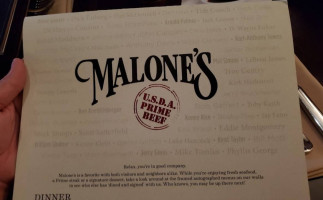 Malone's Louisville inside