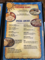 Si Senor Mexican Grill menu