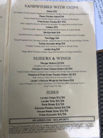 The Hammond's Ferry Larder menu