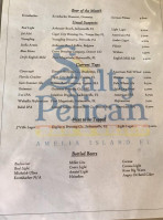 Salty Pelican And Grill menu