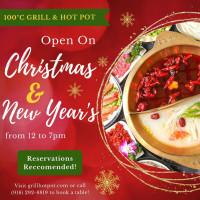 100°c Grill Hot Pot inside