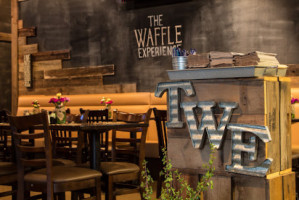 The Waffle Experience inside
