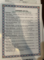 The Bull & Bear-Tavern and Eatery menu