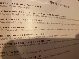 Dust Cutter menu