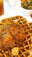 Dame's Chicken Waffles food