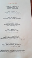 Patagōn menu