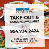 Marina 84 Sports Grill Fort Lauderdale food