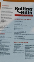 Rolling Hills And Grill menu