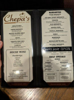 Chepa's Mexican Grill menu