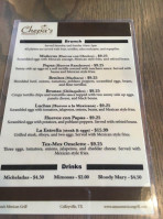 Chepa's Mexican Grill menu