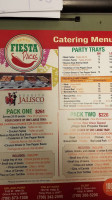 Burrito Jalisco menu