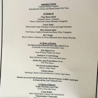 Chamberlain's Steak Chop House menu