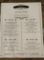 Local Pizza menu