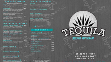 Tequila Mexican inside