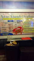 Anne Arundel Seafood inside