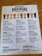 Four Peaks Brewing Co menu