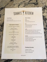 Somm's Kitchen menu