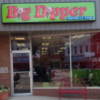 Big Dipper Ice Cream outside