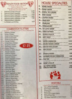 Park City Chopstix menu