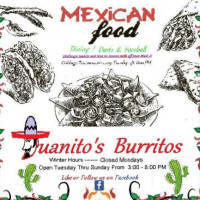 Juanitos Burritos food