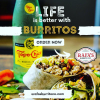 Rafa’s Burrito Co food