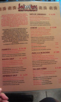 Jaimito's menu