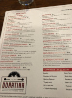 Donatina's Neapolitan Pizza Cafe food