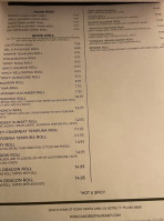 Wokcano menu