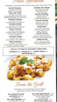 Tuscany Ristorante and Cafe menu