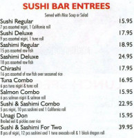 Tsuki Japanese Sushi food