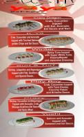 Sushi Yaya menu