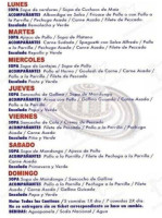El Rinconcito Colombiano 1 menu